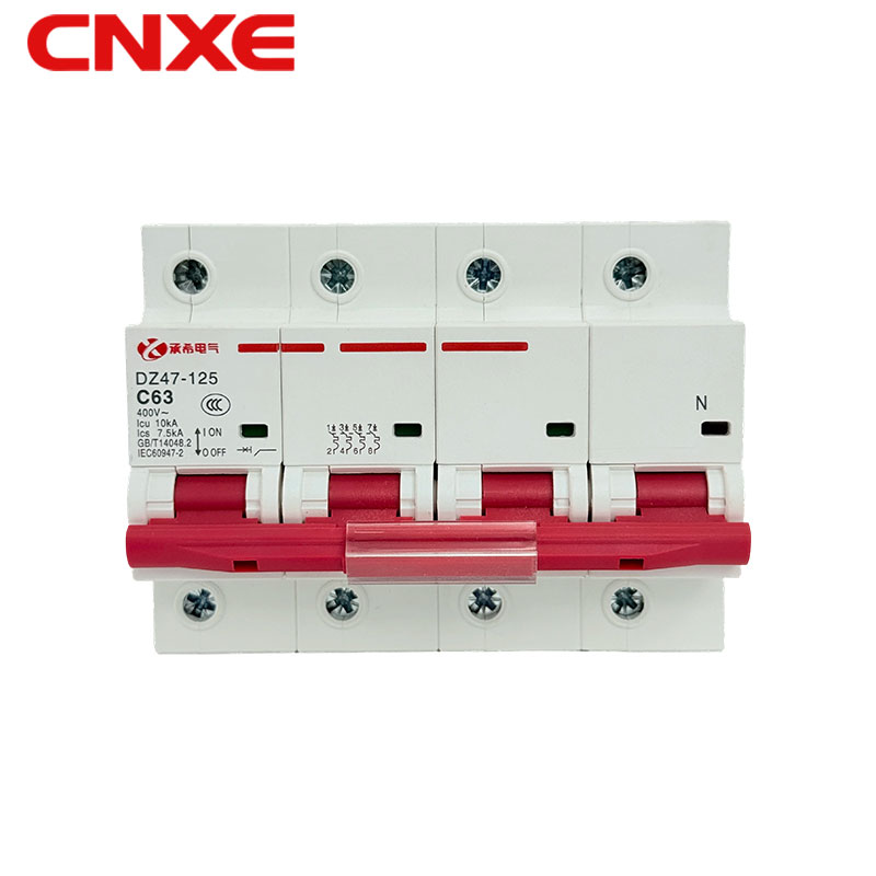DZ47-125 C63 4P автоматический выключатель 400 В 63 А воздушный переключатель